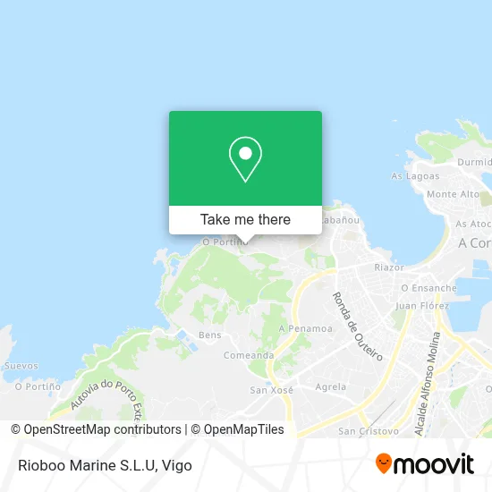 Rioboo Marine S.L.U map