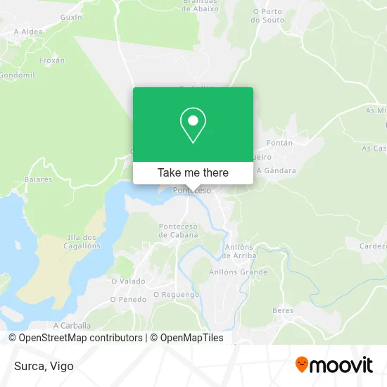 Surca map