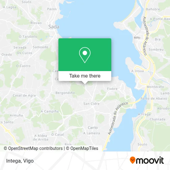Intega map