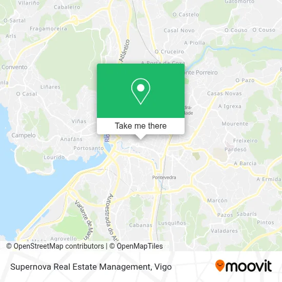 Supernova Real Estate Management map