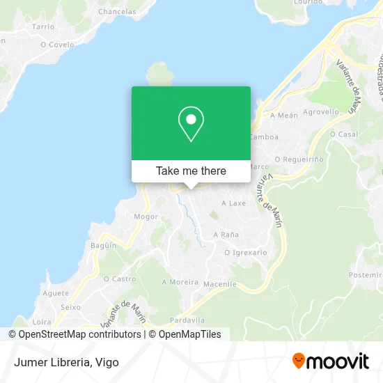 Jumer Libreria map