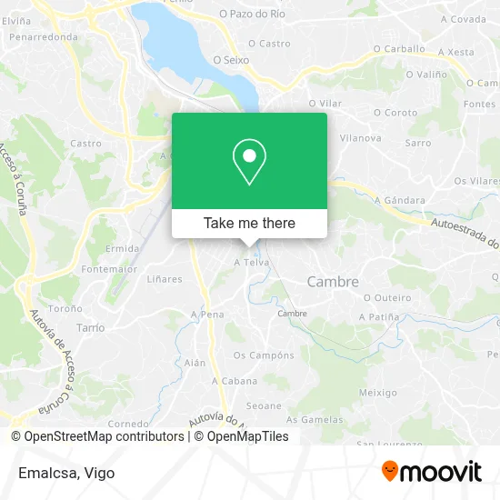 mapa Emalcsa