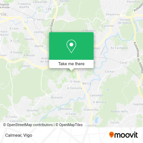 Calmear map