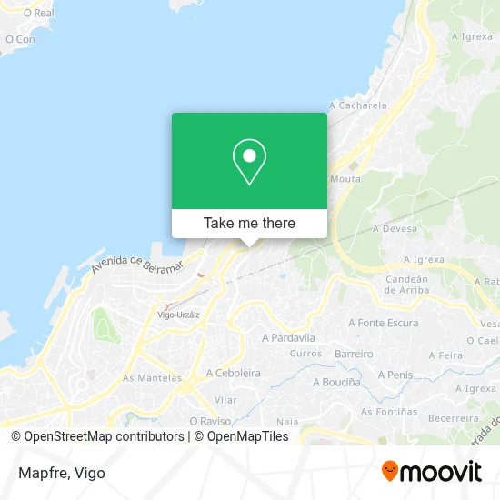 Mapfre map