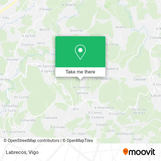 Labrecos map