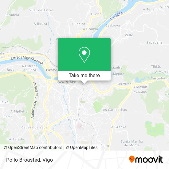 Pollo Broasted map