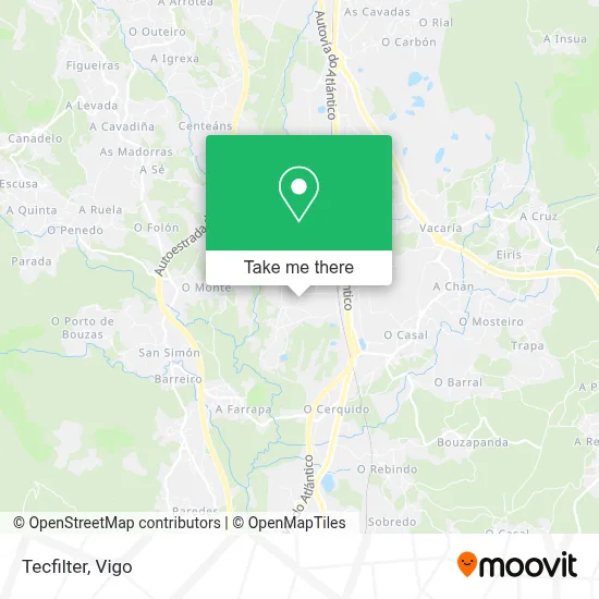 Tecfilter map
