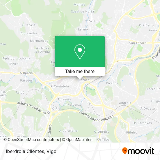 Iberdrola Clientes map
