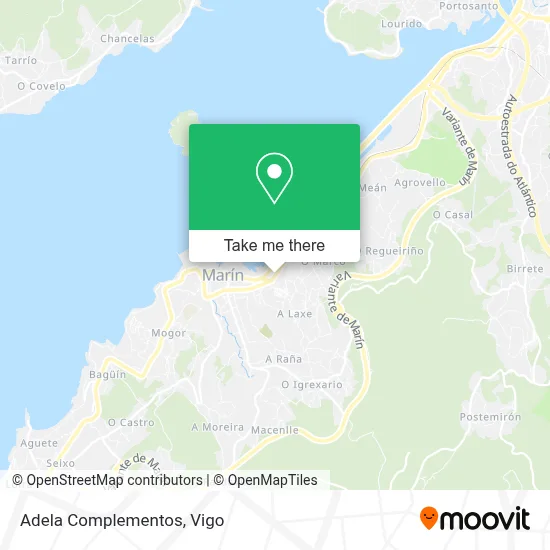 Adela Complementos map