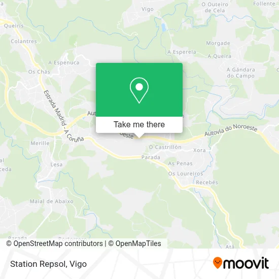 Station Repsol map