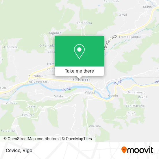Cevice map