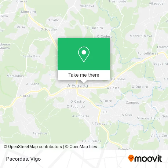 Pacordas map