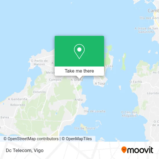 Dc Telecom map