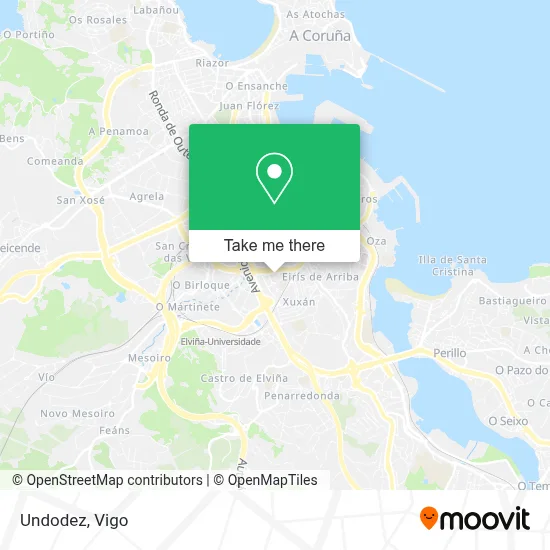 Undodez map
