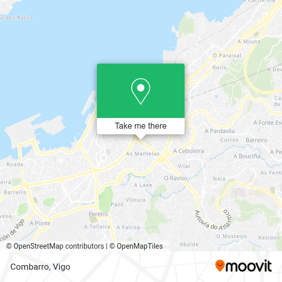Combarro map