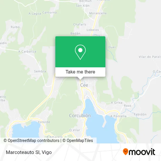 Marcoteauto Sl map
