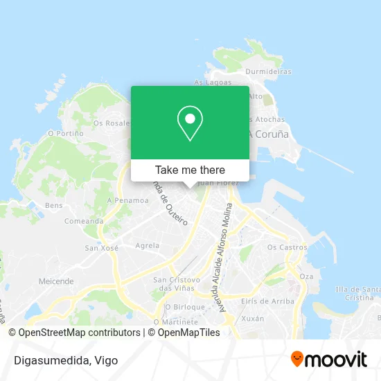 Digasumedida map