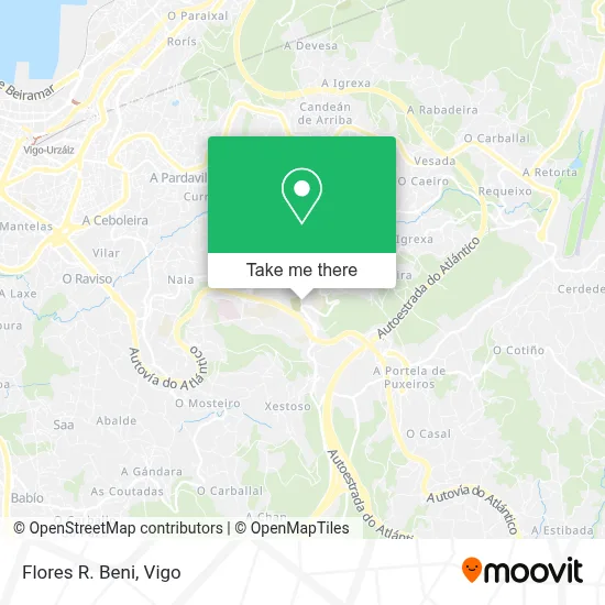 Flores R. Beni map