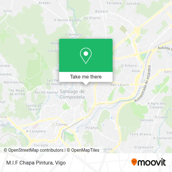 M.I.F Chapa Pintura map