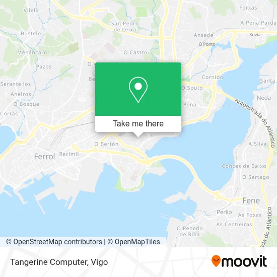 Tangerine Computer map