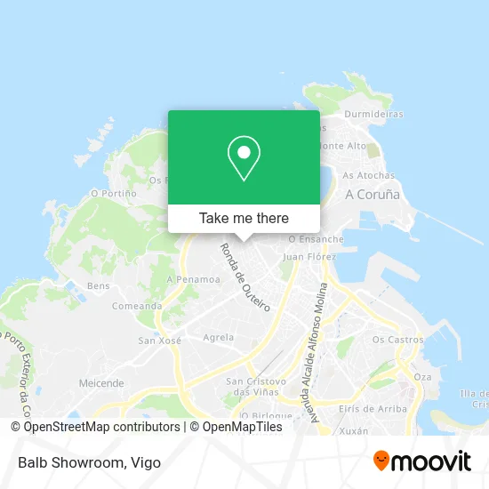 Balb Showroom map