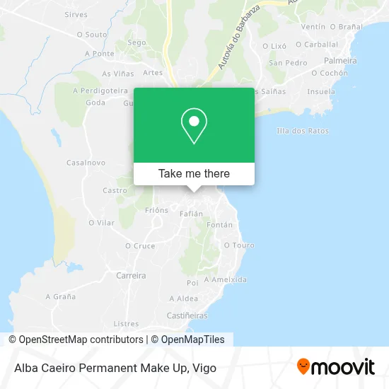 Alba Caeiro Permanent Make Up map