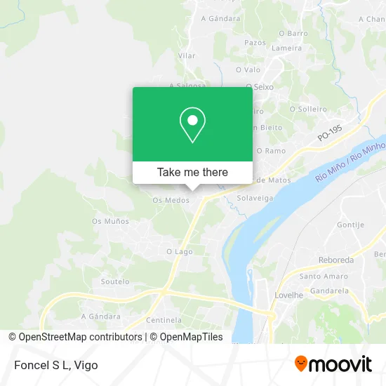 Foncel S L map