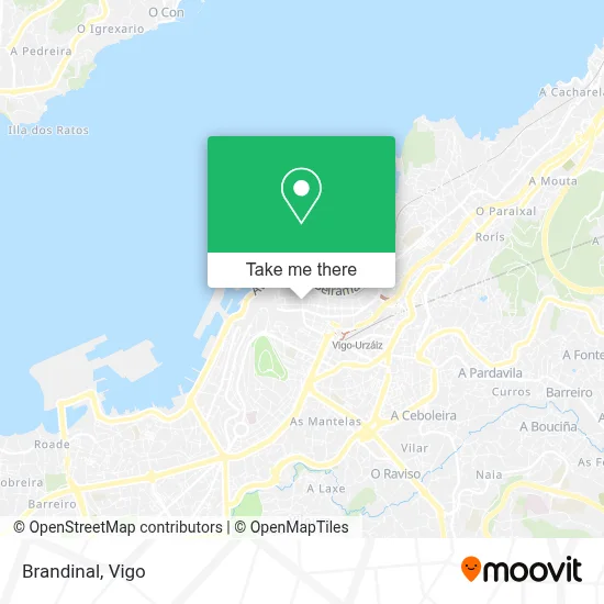 Brandinal map