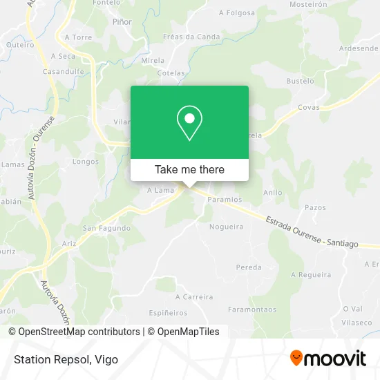 Station Repsol map