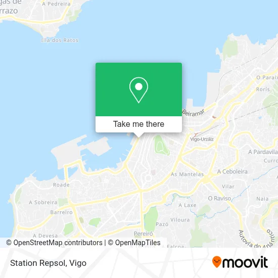 Station Repsol map