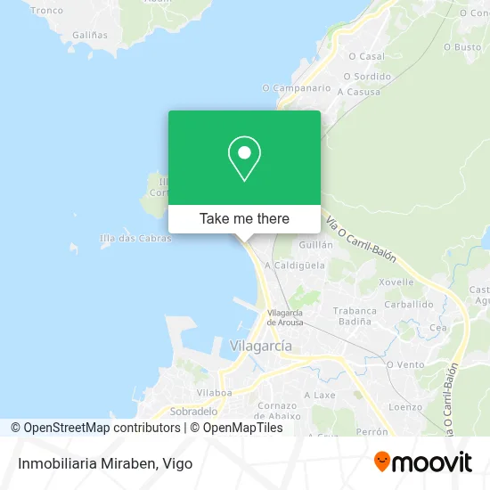 Inmobiliaria Miraben map