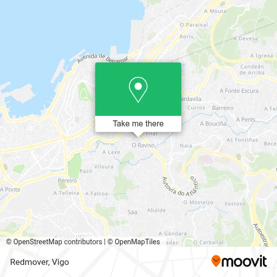 Redmover map
