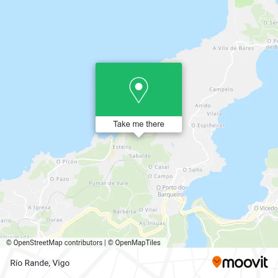 Río Rande map