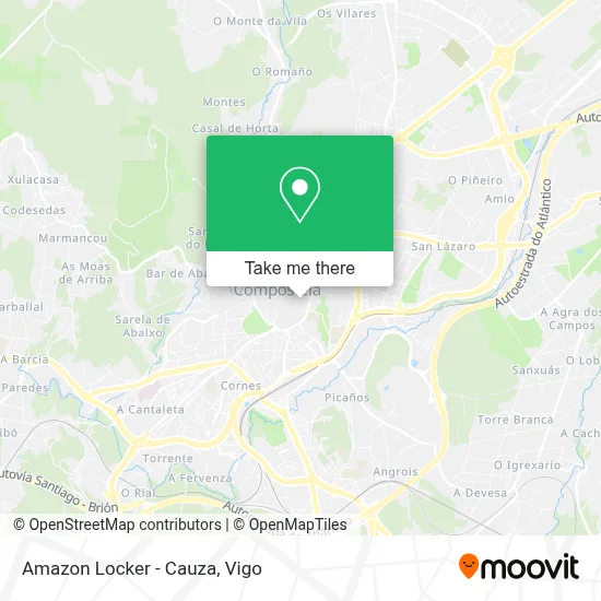 Amazon Locker - Cauza map