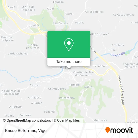 Basse Reformas map