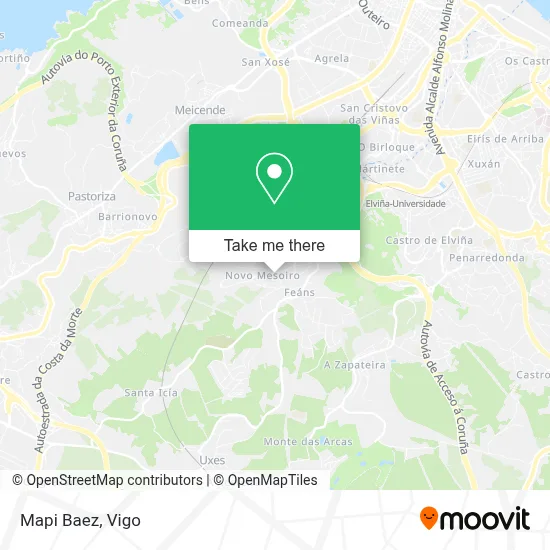 Mapi Baez map