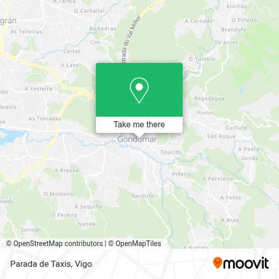 Parada de Taxis map
