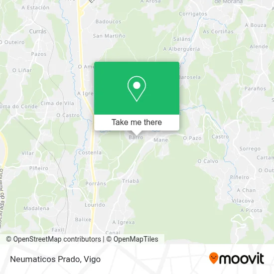 Neumaticos Prado map
