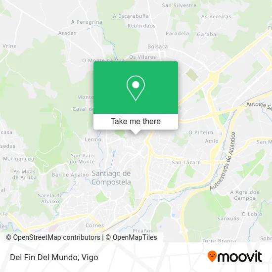 Del Fin Del Mundo map