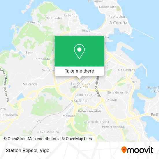 Station Repsol map