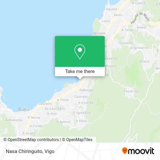 Nasa Chiringuito map