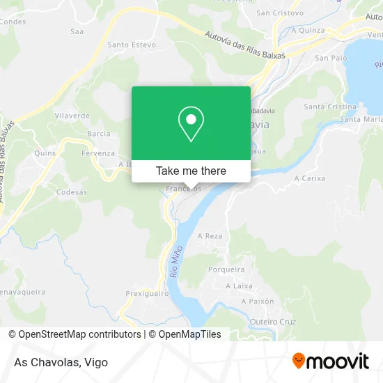 As Chavolas map
