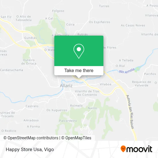 Happy Store Usa map