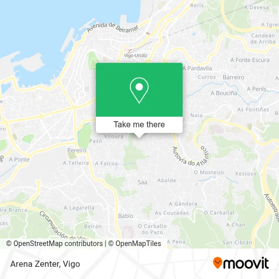 Arena Zenter map
