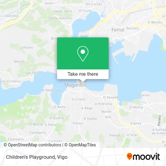 Parque Infantil map