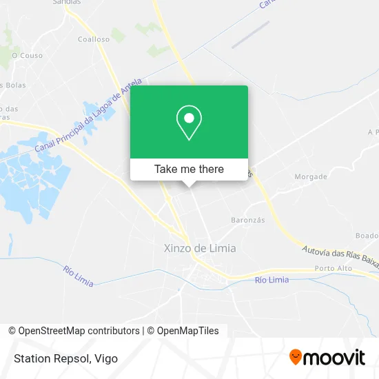 Station Repsol map