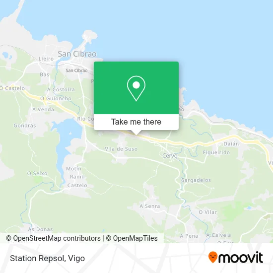 Station Repsol map