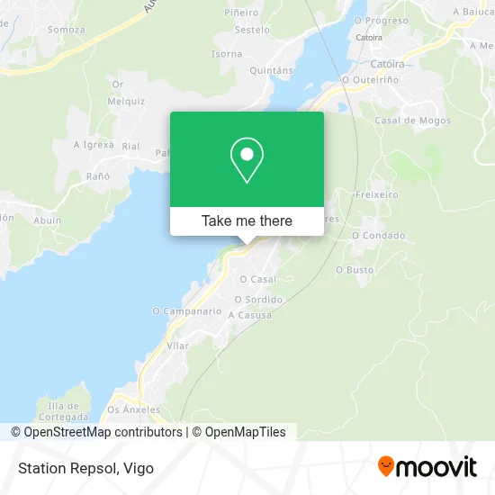 Station Repsol map