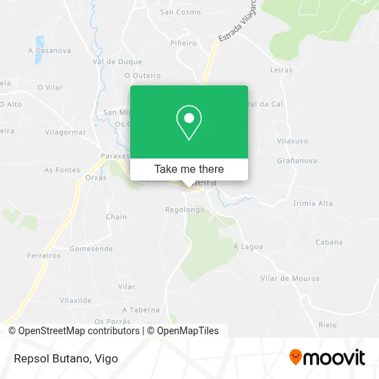 Repsol Butano map