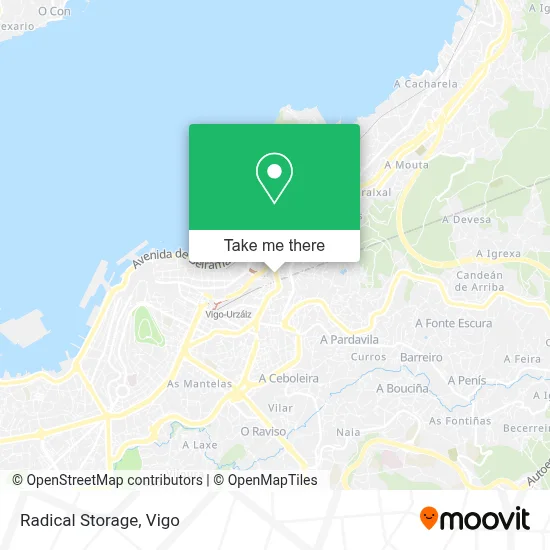 Radical Storage map